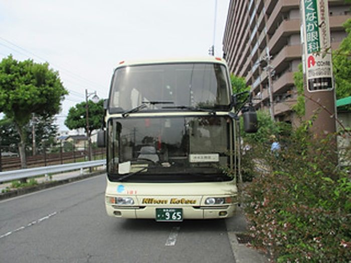 研修旅行のバス
